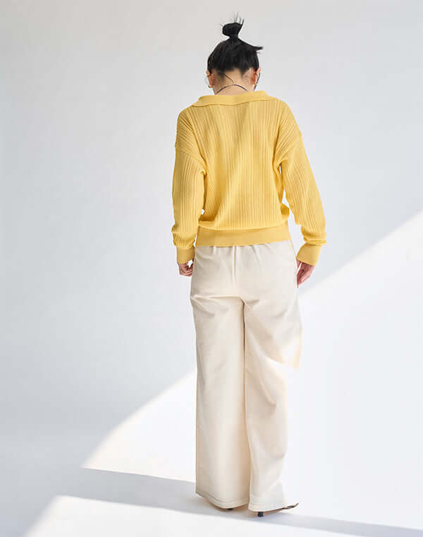 
                  
                    Load image into Gallery viewer, テーラーカラーニット / BEH13012WA
                  
                