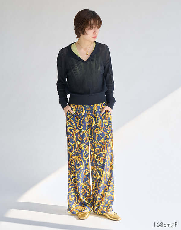 
                  
                    Load image into Gallery viewer, テーラーカラーニット / BEH13012WA
                  
                