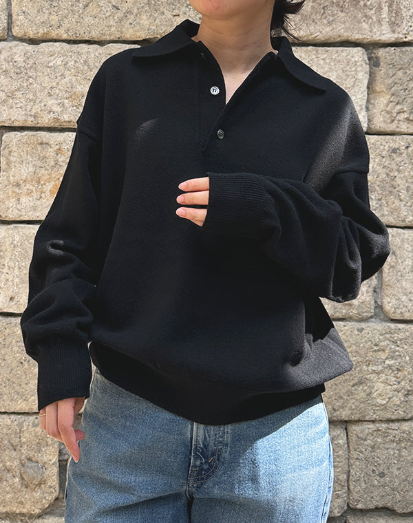 
                  
                    Load image into Gallery viewer, HENRY POLO KNIT / 301136252001
                  
                