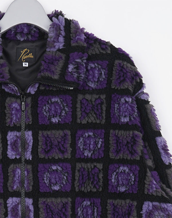 
                  
                    Load image into Gallery viewer, Fur Jacket - Papillon Plaid Pile / 313332252002
                  
                