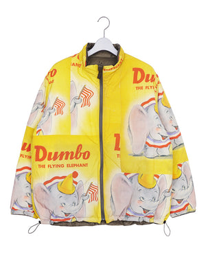 
                  
                    Load image into Gallery viewer, DISNEY V/P PC LINER NYLON COLLECTION ZIP UP JACKET / DISNEY DUMBO / 313861242004
                  
                