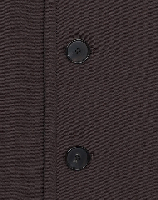 
                  
                    Load image into Gallery viewer, TWISTED DOUBLE CLOTH P-COAT / 314178252001
                  
                