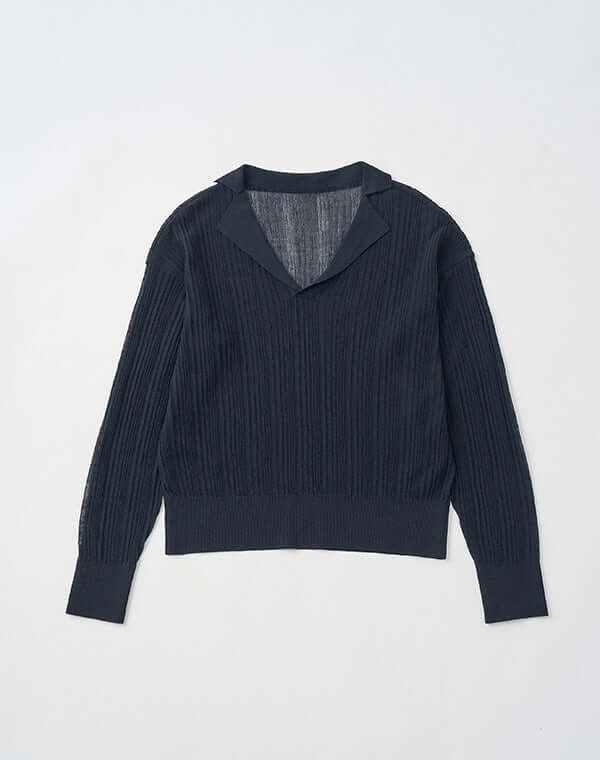 
                  
                    Load image into Gallery viewer, テーラーカラーニット / BEH13012WA
                  
                