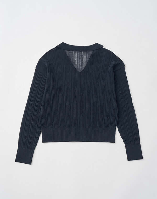 
                  
                    Load image into Gallery viewer, テーラーカラーニット / BEH13012WA
                  
                