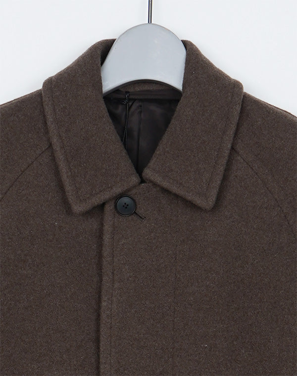 
                  
                    Load image into Gallery viewer, SUPER FINE WOOL MOSSER SOUTIEN COLLAR COAT / 314178252002
                  
                