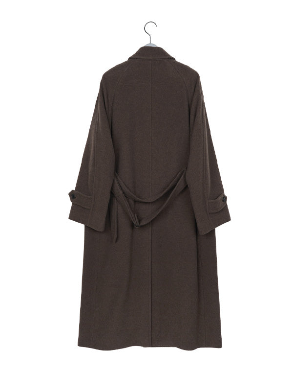 
                  
                    Load image into Gallery viewer, SUPER FINE WOOL MOSSER SOUTIEN COLLAR COAT / 314178252002
                  
                