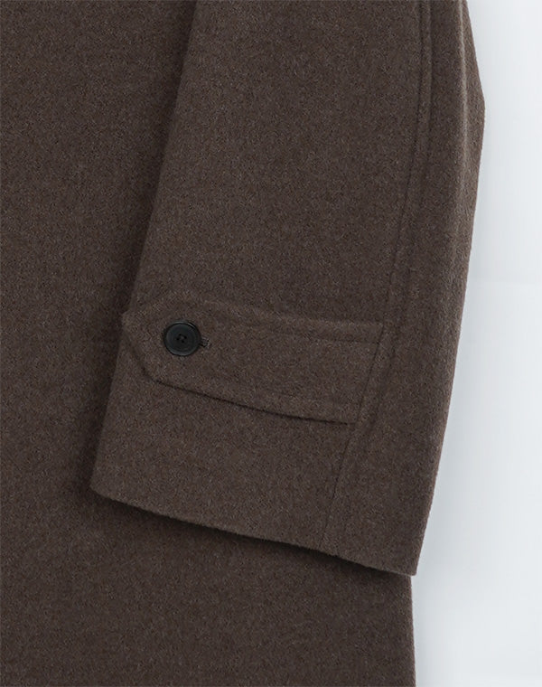 
                  
                    Load image into Gallery viewer, SUPER FINE WOOL MOSSER SOUTIEN COLLAR COAT / 314178252002
                  
                