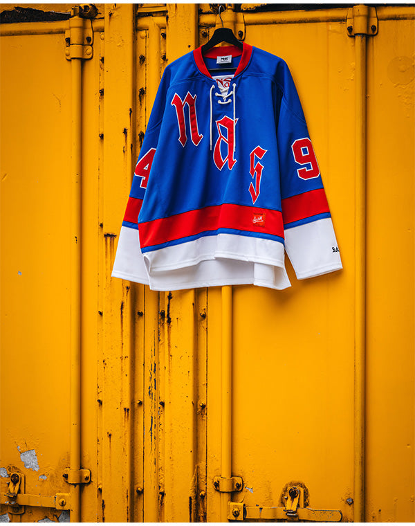 
                  
                    Load image into Gallery viewer, SM-HR1-0000-C21/NAS_GAME SHIRT/BLUE / 304231252009
                  
                