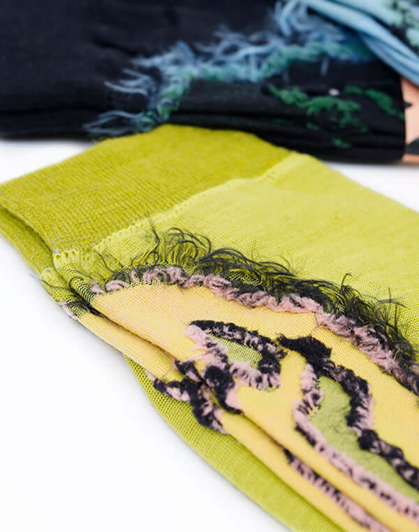 
                  
                    Load image into Gallery viewer, Melted Smile With Frizbee Reversible Socks / 336343251001
                  
                