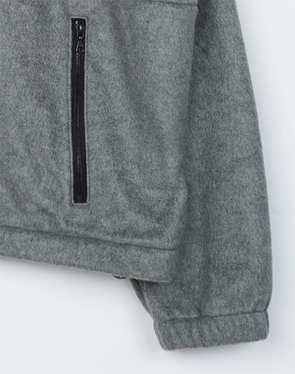 
                  
                    Load image into Gallery viewer, PURE SILK COMFORT FLEECE HALF ZIP P/O / 301192252003
                  
                