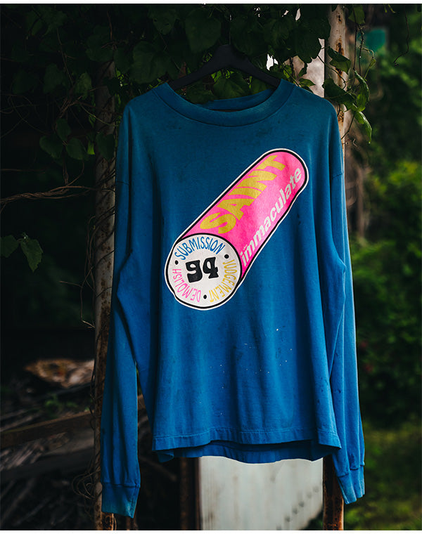 
                  
                    Load image into Gallery viewer, SM-HR1-0000-038/LS TEE/IMMACULATE/BLUE / 304231252006
                  
                