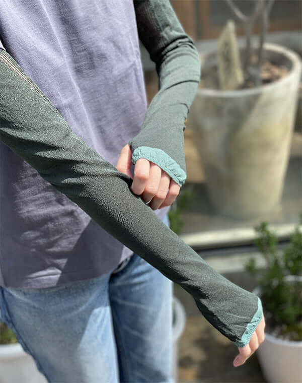 
                  
                    Load image into Gallery viewer, Washi arm sleeves / BDH22012UA
                  
                