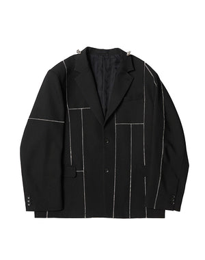 
                  
                    Load image into Gallery viewer, FRANKENSTEIN CUTTING JACKET / 313175242003
                  
                