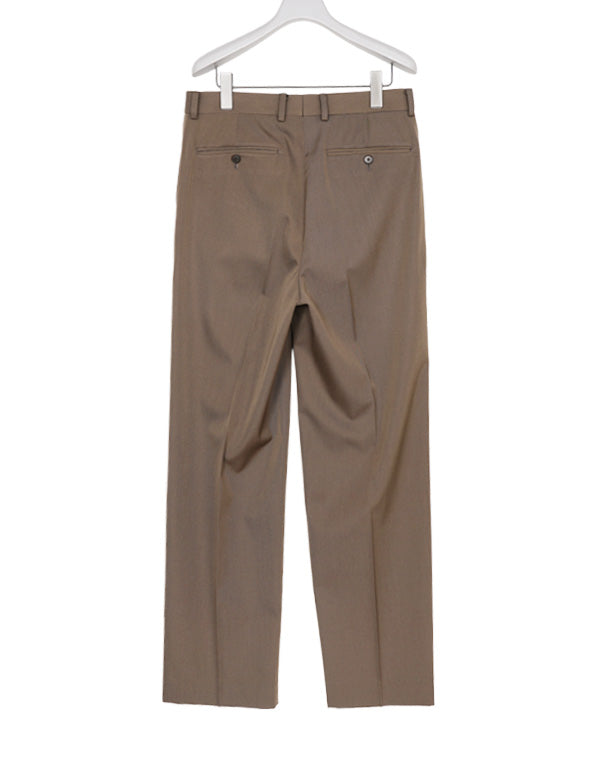 
                  
                    Load image into Gallery viewer, LIGHT WOOL MAX GABARDINE TWO-TUCK SLACKS / 315192242001
                  
                