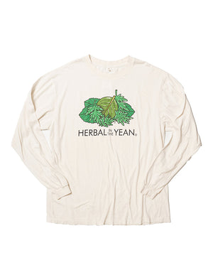 
                  
                    Load image into Gallery viewer, &amp;quot;HERBAL IN THE YEAN&amp;quot; L/S T-SHIRT / 301175242001
                  
                