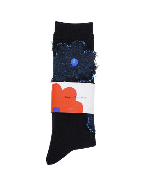 
                  
                    Load image into Gallery viewer, Reversed Flower Socks / 336343241001
                  
                