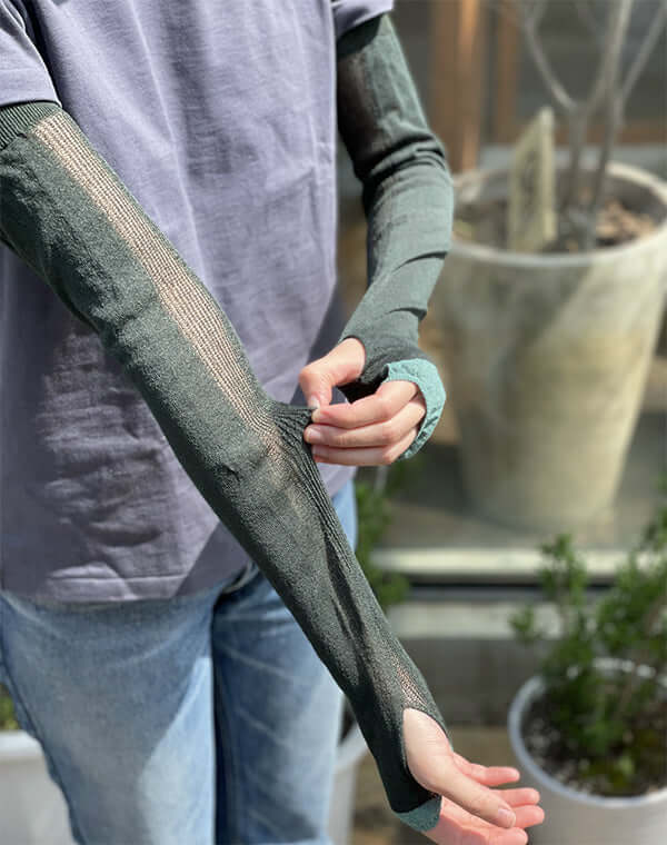 
                  
                    Load image into Gallery viewer, Washi arm sleeves / BDH22012UA
                  
                