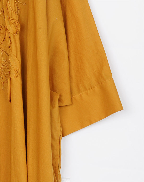 
                  
                    Load image into Gallery viewer, HOUSE OF LOTUS - コットン刺繍カフタンワンピース / 250189211002A
                  
                