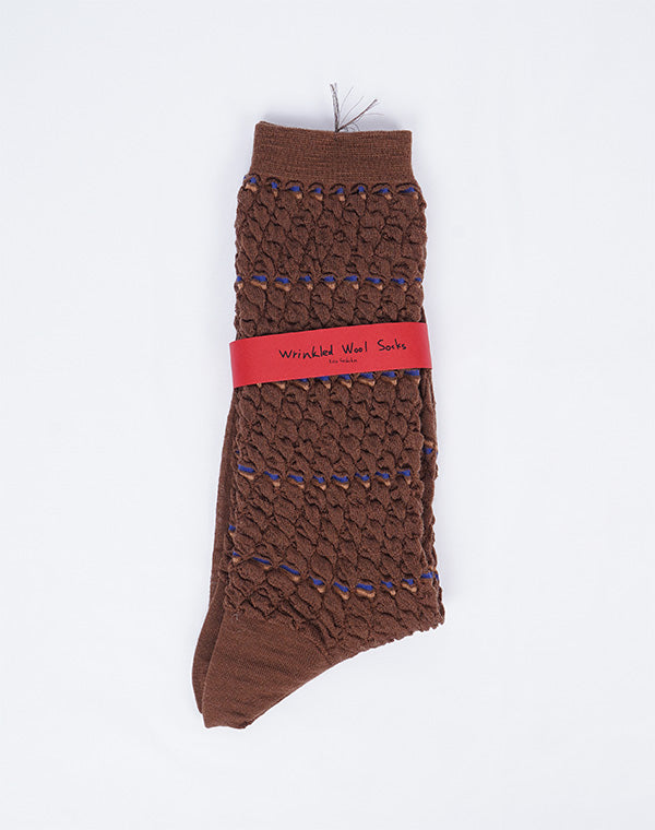 
                  
                    Load image into Gallery viewer, CRUMPLED WOOL SOCKS / 336343252001
                  
                