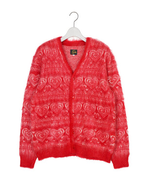 
                  
                    Load image into Gallery viewer, Mohair Cardigan - Heart / 307332242003
                  
                