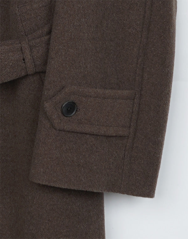 
                  
                    Load image into Gallery viewer, SUPER FINE WOOL MOSSER SOUTIEN COLLAR COAT / 314192252001
                  
                