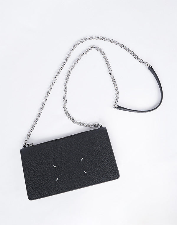 
                  
                    Load image into Gallery viewer, ZIPPED WALLET ON CHAIN / 335239252001
                  
                