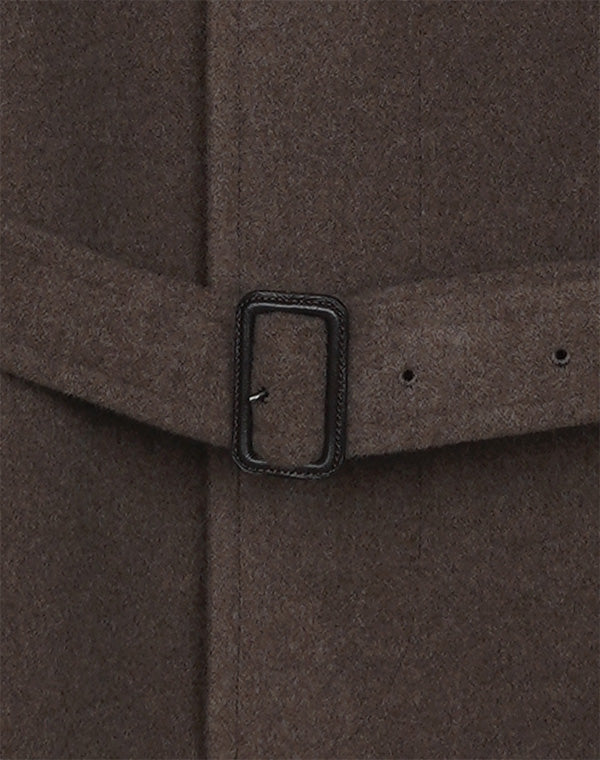 
                  
                    Load image into Gallery viewer, SUPER FINE WOOL MOSSER SOUTIEN COLLAR COAT / 314192252001
                  
                