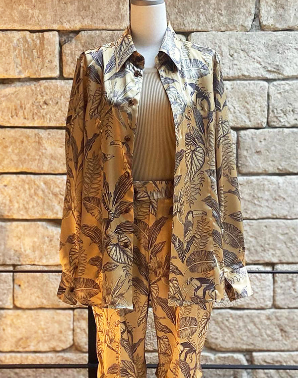 
                  
                    Load image into Gallery viewer, INSCRIRE - ANIMAL PRINT SHIRT / 311342231001
                  
                