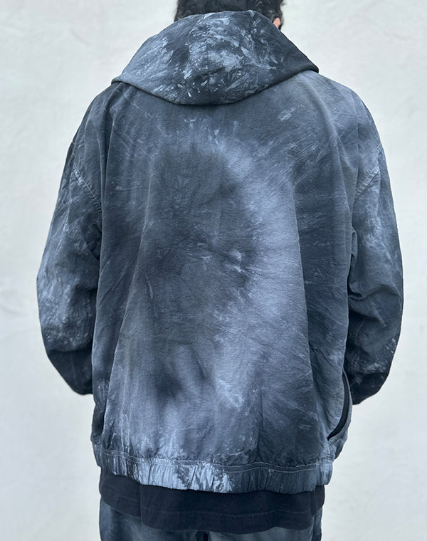 
                  
                    Load image into Gallery viewer, Tie Dye Nylon Zip Parka / 306846252001
                  
                