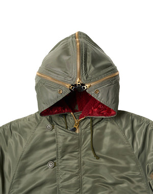 
                  
                    Load image into Gallery viewer, PETAL MOUTH HOOD BOMBER JACKET / 313175242004
                  
                