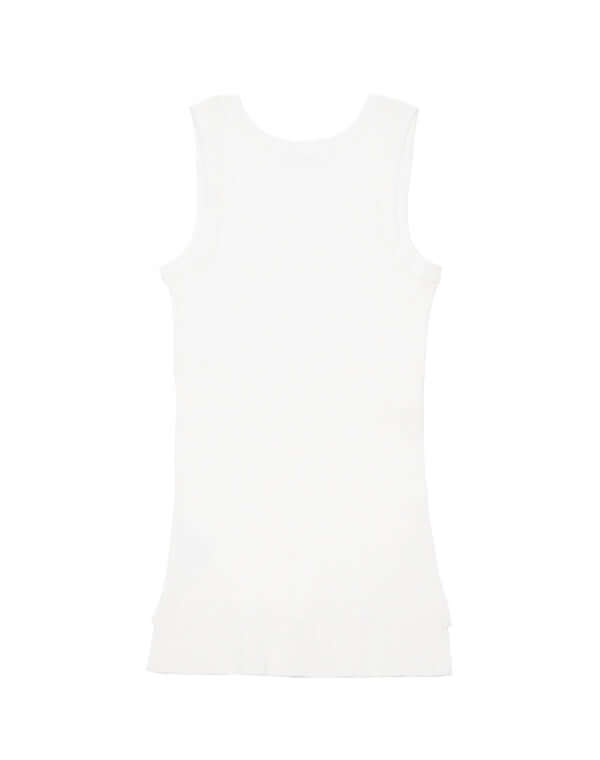 
                  
                    Load image into Gallery viewer, COTTON HIGH GAUGE RIB KNIT TANK / 301178251005
                  
                