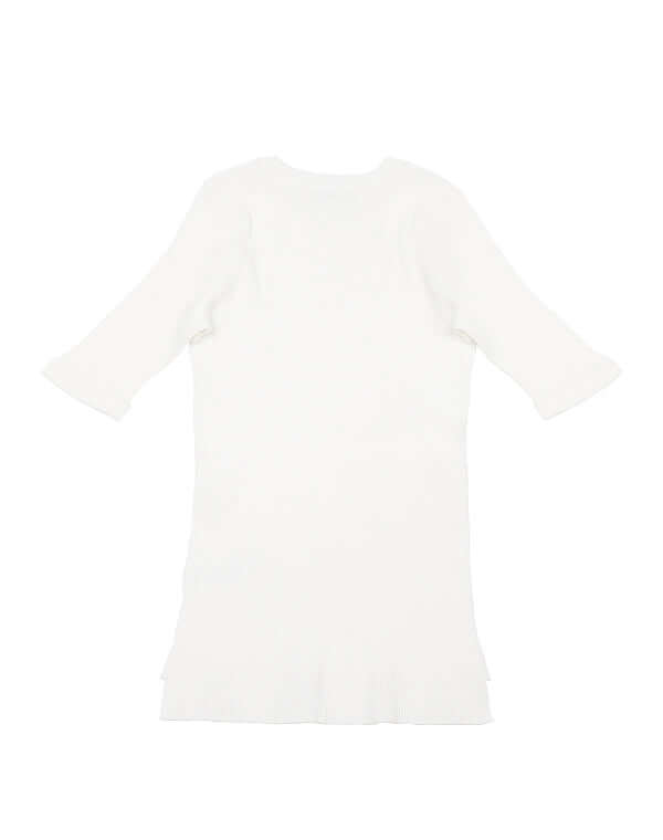 
                  
                    Load image into Gallery viewer, COTTON HIGH GAUGE RIB KNIT TEE / 301178251004
                  
                