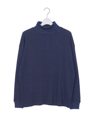 
                  
                    Load image into Gallery viewer, H/W INDIGO THERMAL TURTLENECK / 301861242002
                  
                