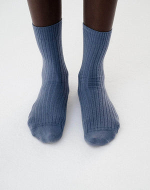 
                  
                    Load image into Gallery viewer, RIB OVERANKLE SOCKS / 336289242002
                  
                