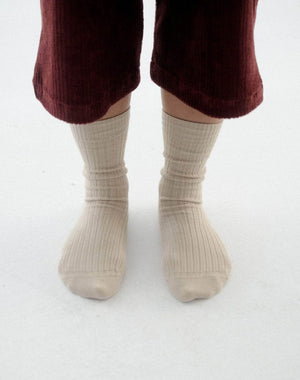 
                  
                    Load image into Gallery viewer, RIB OVERANKLE SOCKS / 336289242002
                  
                