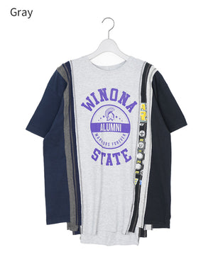 
                  
                    Load image into Gallery viewer, 【SALE】7 Cuts Wide Tee-College / 304332242002
                  
                