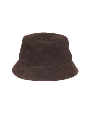 
                  
                    Load image into Gallery viewer, CALF SUEDE BUCKET HAT / 327161242006
                  
                