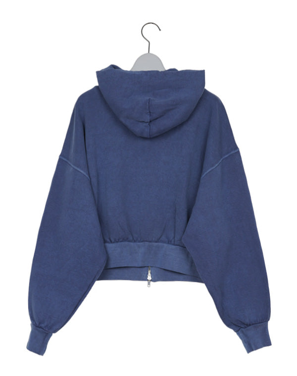 
                  
                    Load image into Gallery viewer, Navy Zip Hoodie / 306342252001
                  
                