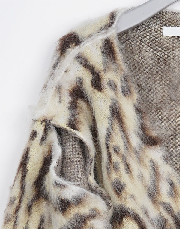 
                  
                    Load image into Gallery viewer, Wide Slit Cardigan / 308333252001
                  
                