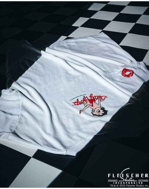 
                  
                    Load image into Gallery viewer, SM-HR1-0000-C40/BTY_SS TEE/BETTY/WHITE / 304231252010
                  
                