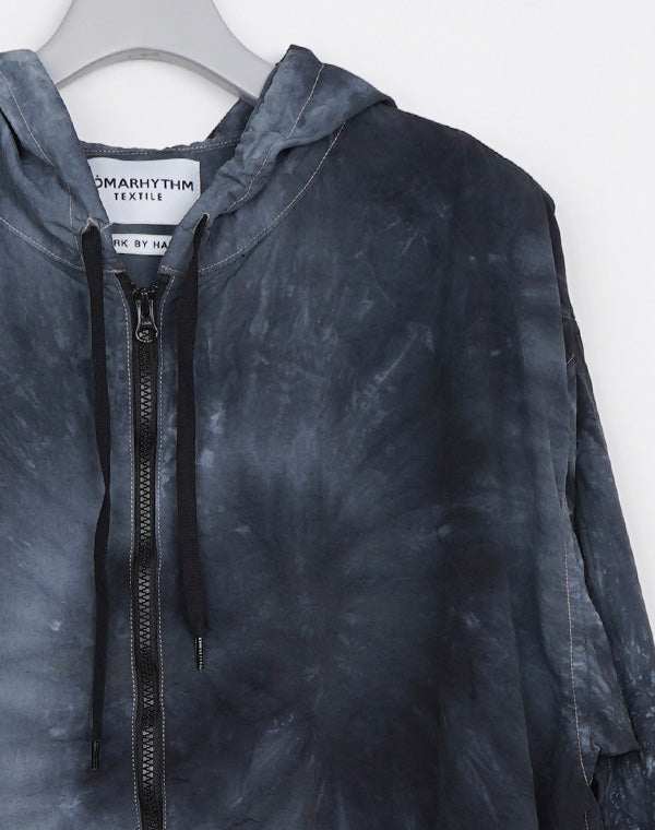 
                  
                    Load image into Gallery viewer, Tie Dye Nylon Zip Parka / 306846252001
                  
                