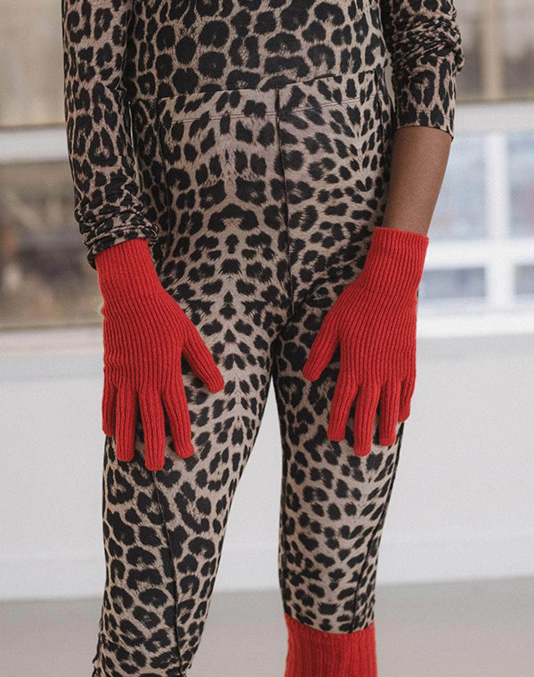 
                  
                    Load image into Gallery viewer, RIBBED GLOVES / 333289252001
                  
                