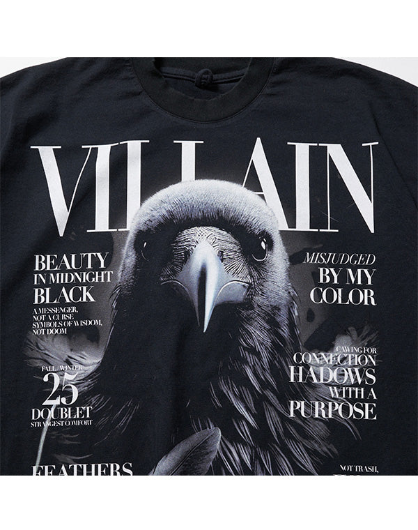 
                  
                    Load image into Gallery viewer, VILLAIN COVER PRINT T-SHIRT / 304175252001
                  
                