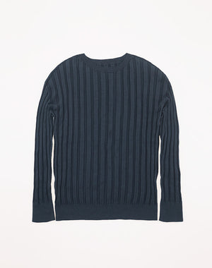 
                  
                    Load image into Gallery viewer, 【予約/10月中旬/12月上旬発送予定】mayuhada silk rib pullover / BDA24501LH
                  
                