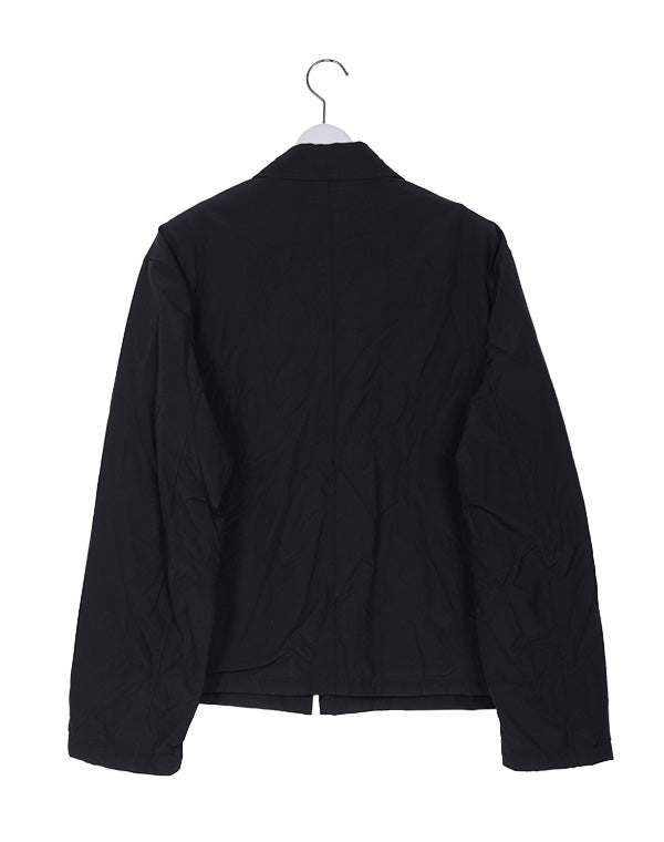 
                  
                    Load image into Gallery viewer, 【SALE】HIGH COUNT WOOL POPLIN BLOUSON / 313192241001
                  
                