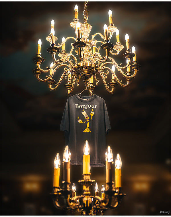 
                  
                    Load image into Gallery viewer, SM-HR1-0000-C87/DSN_SS TEE/BONJOUR / 304231252011
                  
                