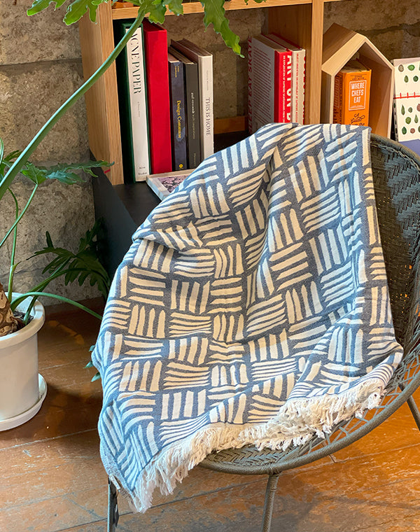 
                  
                    Load image into Gallery viewer, Multi Blanket - Beige Cotton 130×170 / 902682233012
                  
                