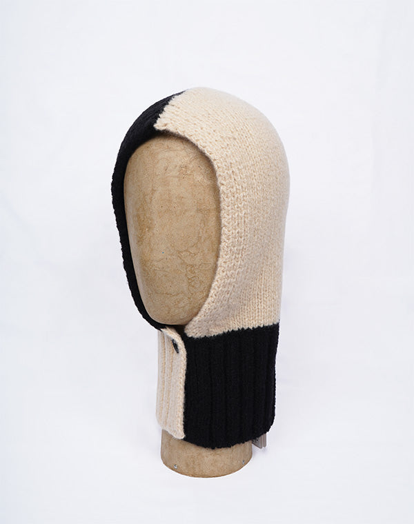 
                  
                    Load image into Gallery viewer, Bicolor Cashmere/Silk Balaclava / 326170252001
                  
                