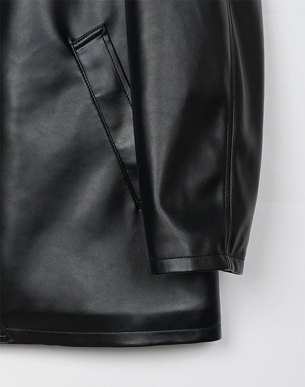 
                  
                    Load image into Gallery viewer, Leather Jacket / 313342252001
                  
                