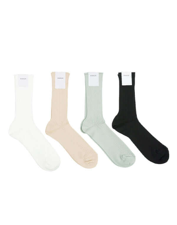 WOMEN GIZA HIGH GAUGE SOCKS / 336178251002